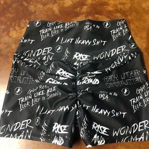 ABS2B Fitness Naughty Booty Scrunch Shorts